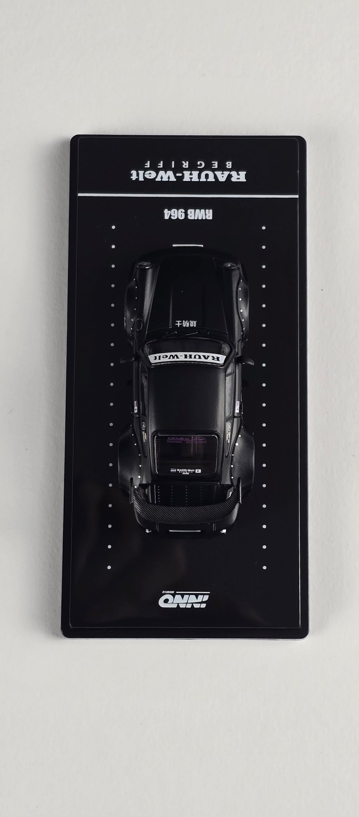 INNO64 Porsche 911 RWB 964 Black Matt 1:64