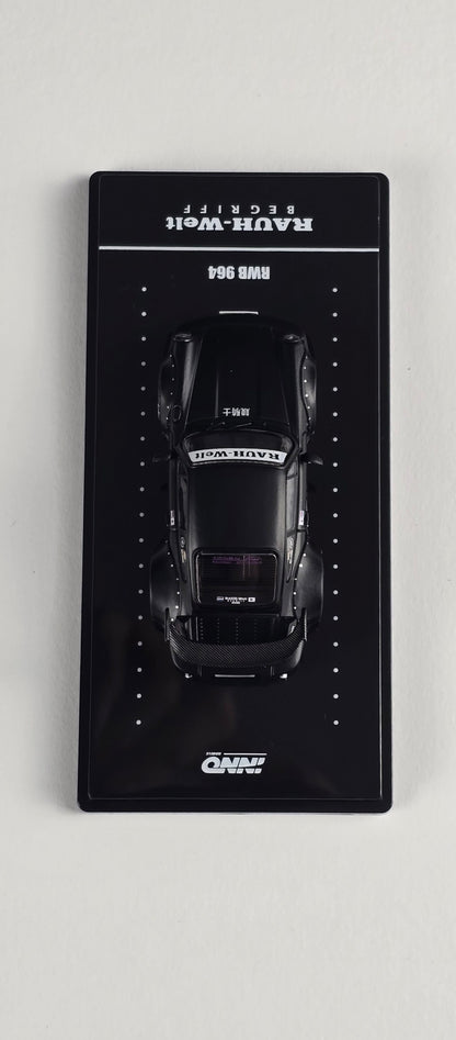 INNO64 Porsche 911 RWB 964 Black Matt 1:64