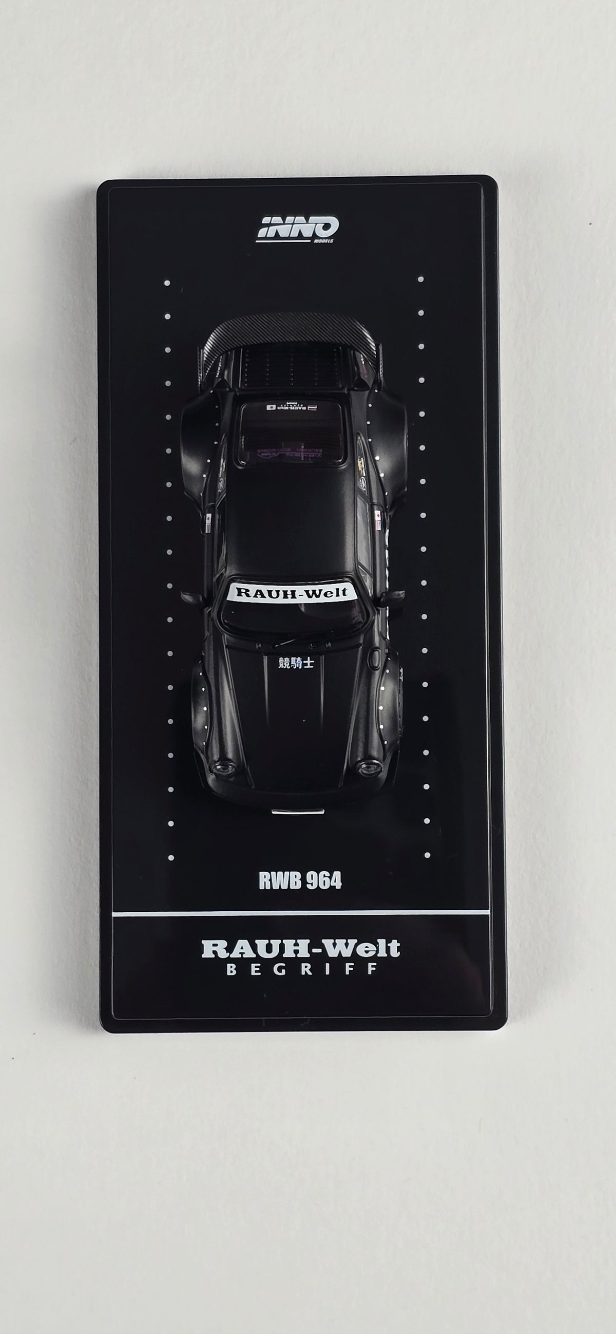 INNO64 Porsche 911 RWB 964 Black Matt 1:64