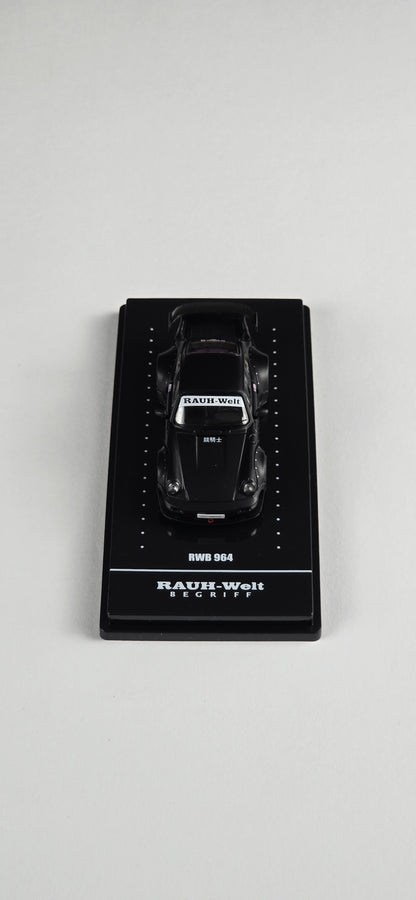INNO64 Porsche 911 RWB 964 Black Matt 1:64