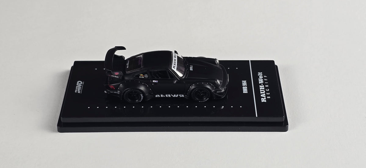 INNO64 Porsche 911 RWB 964 Black Matt 1:64