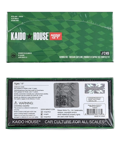 Kaido House x MINI GT Nissan Skyline 2000GT-R (KPGC10) Cortez V1 1:64
