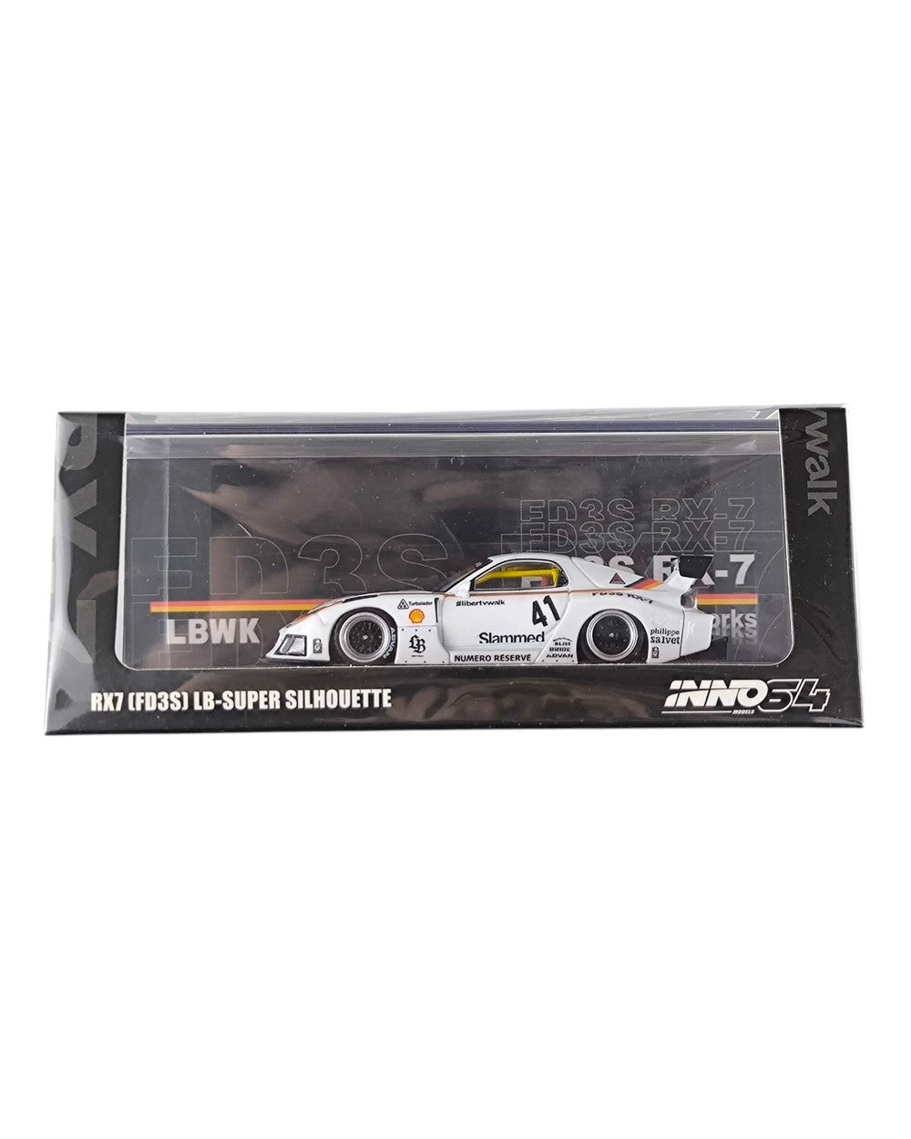 INNO64 Mazda RX-7 (FD3S) LB-Super Silhouette #41 1:64