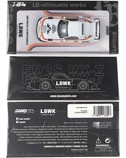 INNO64 Mazda RX-7 (FD3S) LB-Super Silhouette #41 1:64