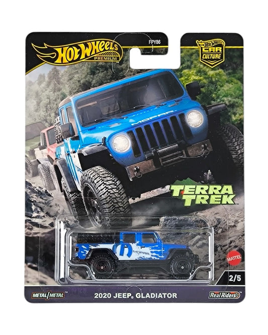 Hot Wheels Premium 2020 Jeep Gladiator – Car Culture Terra Trek 1:64