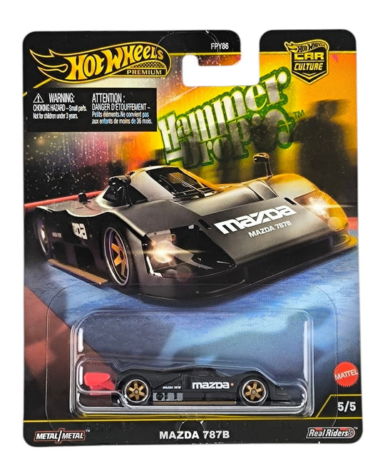 Hot Wheels Premium Mazda 787B – Car Culture Hammer Drop 1:64