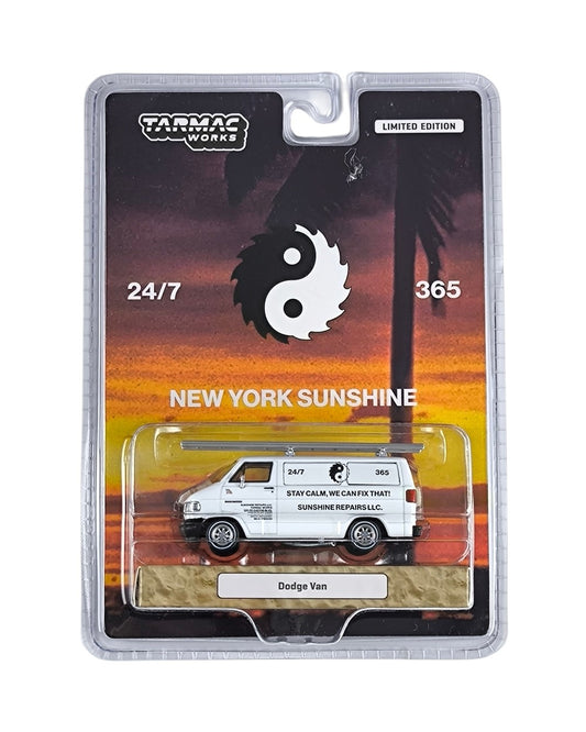 Tarmac Works Dodge Van – New York Sunshine Limited Edition 1:64