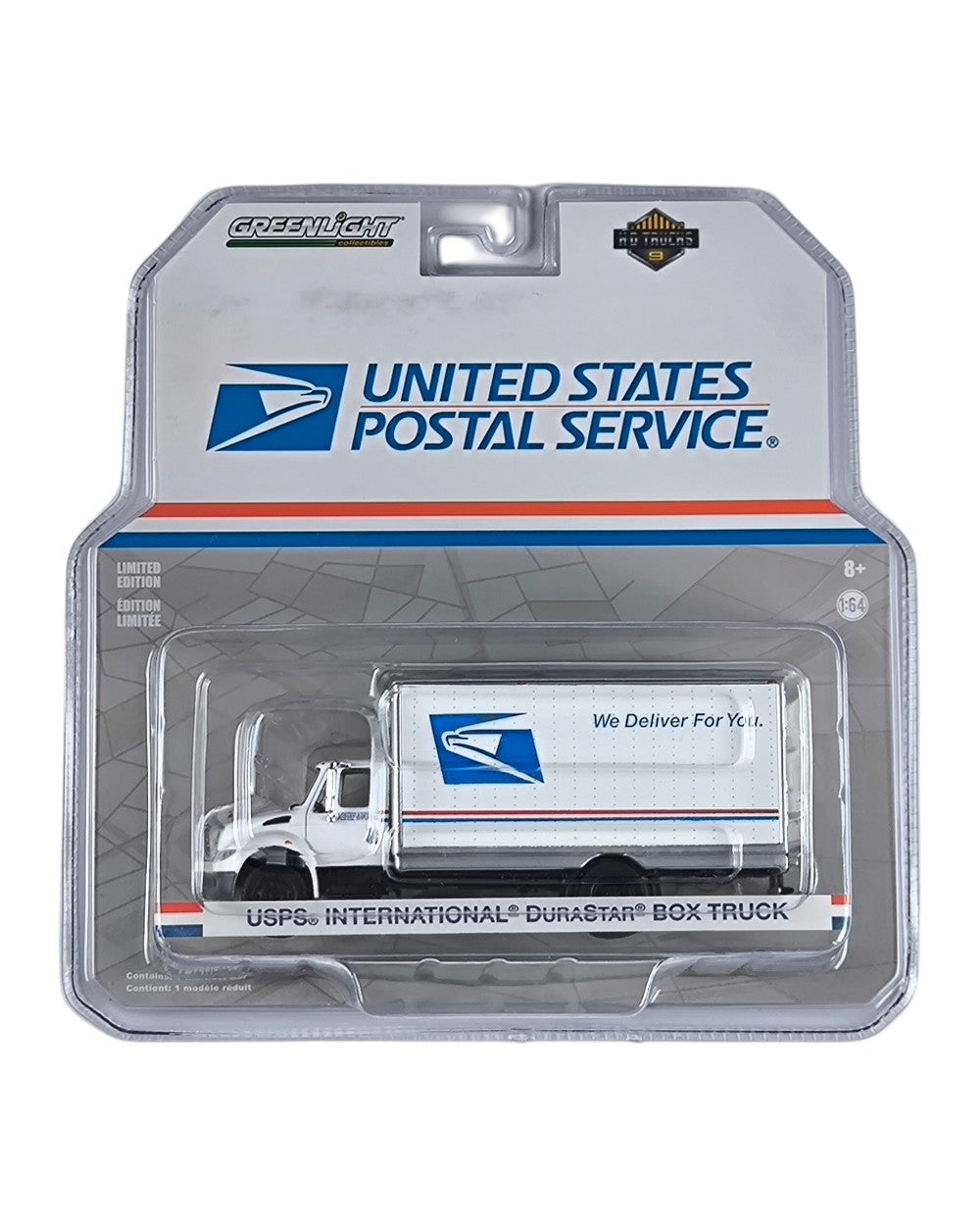 GreenLight USPS International DuraStar Box Truck – United States Postal Service 1:64