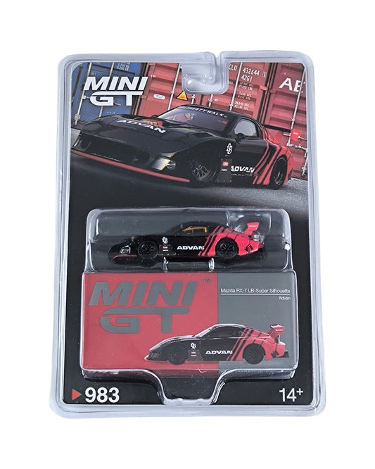 MINI GT Mazda RX-7 LB-Super Silhouette Advan 1:64