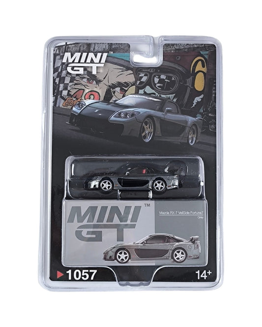 MINI GT Mazda RX-7 VeilSide Fortune7 – Grey 1:64