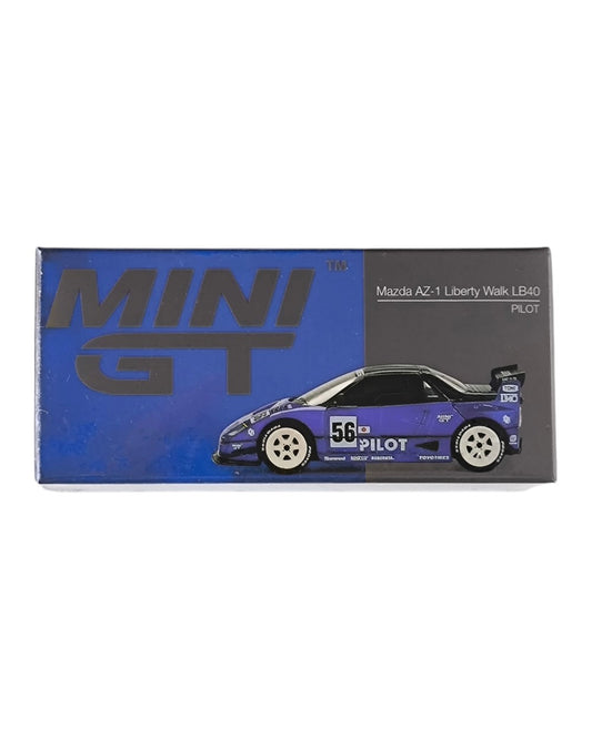 MINI GT Mazda AZ-1 Liberty Walk LB40 – PILOT 1:64