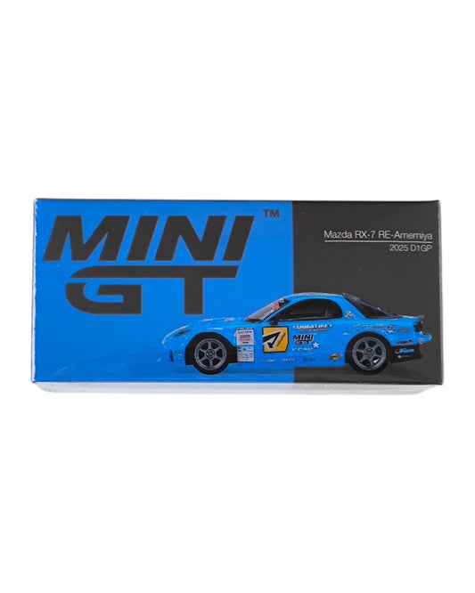 MINI GT Mazda RX-7 RE-Amemiya 2025 D1GP RHD 1:64