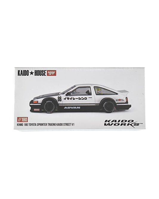 Kaido House x MINI GT Toyota AE86 Sprinter Trueno Kaido Street V1 1:64