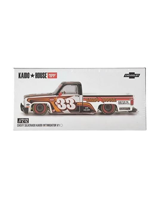 Kaido House x MINI GT Chevrolet Silverado Kaido Intimidator V1 – #83 1:64